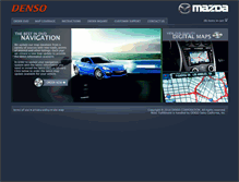 Tablet Screenshot of mazdanavigation.com
